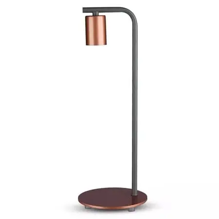 Lampa Birou V-Tac SKU-40331 | Soclu E27, Bronz Rosu