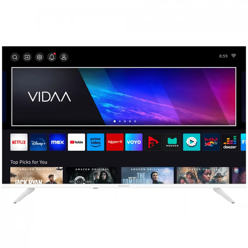LED TV Diamant Smart 43HL4331F/C | 109 cm, Full HD, Alb, Vidaa