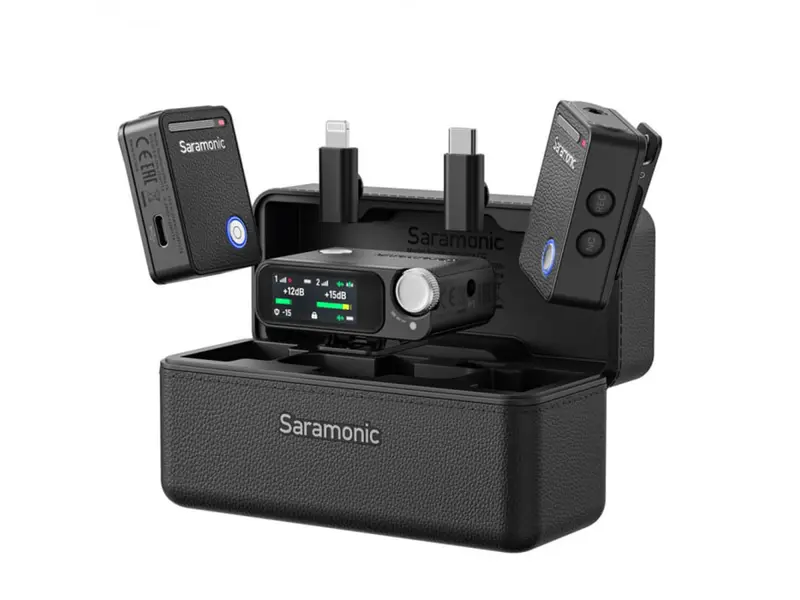 Microfon Saramonic ULTRA 01 | Wireless, Noise Cancelling, Negru