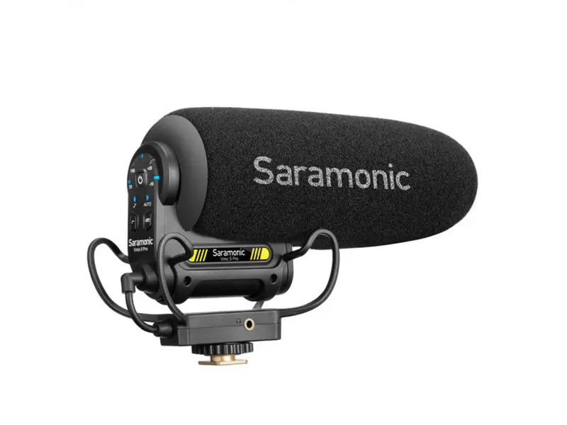 Microfon Saramonic VMIC5 PRO | Supercardioid, Negru