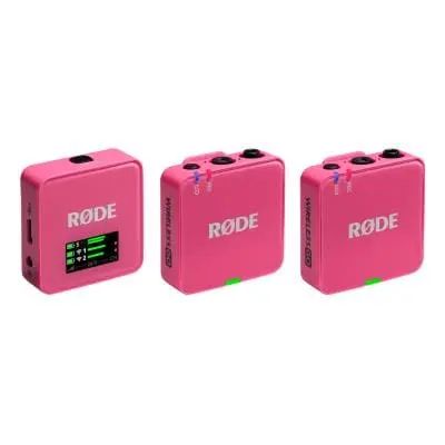 Microfon Wireless Røde Wireless GO III 166048 | Compact, Roz, Vlogging