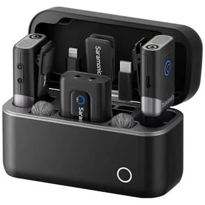 Microfon Wireless Saramonic Blink Me B2T | 2TX, Touchscreen, 2.4GHz