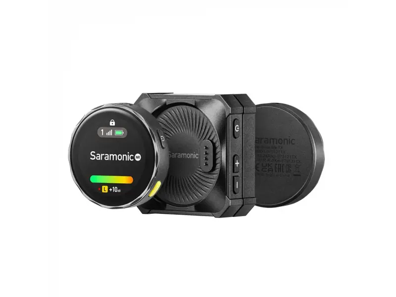 Microfon Wireless Saramonic BlinkMe B2 | Touchscreen, 2TX+1RX, 1600mAh