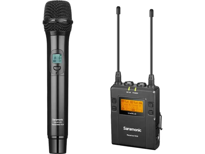 Microfon Wireless Saramonic UwMic9 Kit4 | 4TX+1RX, UHF, 100m
