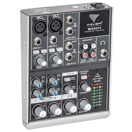 Mixer Audio Azusa MIK0075 | 4 Canale