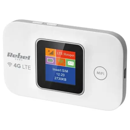 Modem Rebel RB-0701 | USB, Portabil, Negru