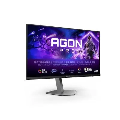 Monitor AOC AGON PRO AG276QZD2 | 27", QHD, OLED, 240Hz