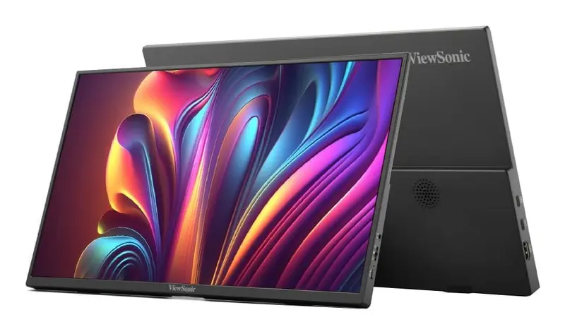 Monitor Portabil VIEWSONIC VA1650 | 16", IPS, Full HD, 60Hz, Negru