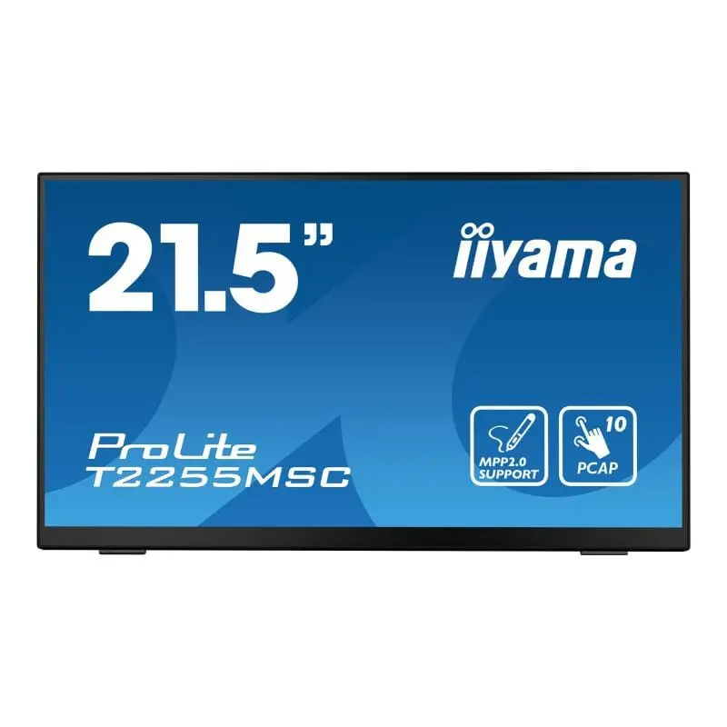 Monitor Tactil Iiyama T2255MSC-B1 | 22", Touch 10-Puncte, Full HD, Negru