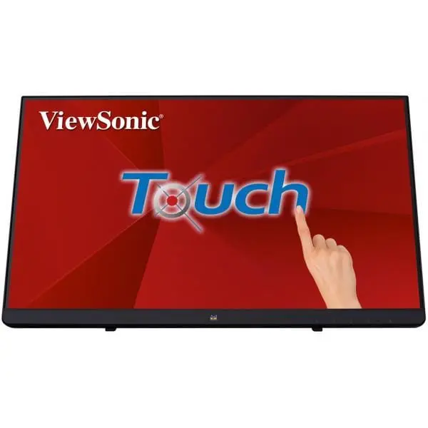 Monitor Tactil VIEWSONIC TD2230 | 24", IPS, Full HD, 75Hz, Negru