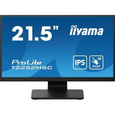Monitor Touchscreen iiyama T2252MSC-B2 | 21.5", Full HD, TN, Touchscreen, Negru