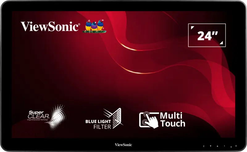 Monitor ViewSonic TD2430 | 24", IPS, Full HD, 60Hz, Negru