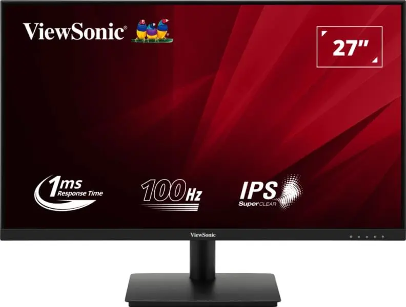 Monitor VIEWSONIC VA270-H-2 | 27", IPS, Full HD, 100Hz, Negru