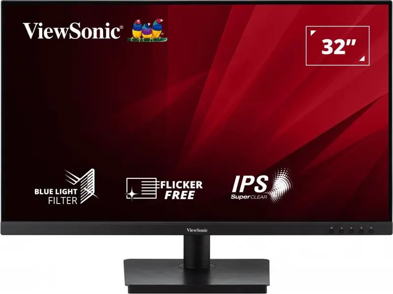 Monitor VIEWSONIC VA3209-MH | 32", IPS, Full HD, 75Hz, Negru