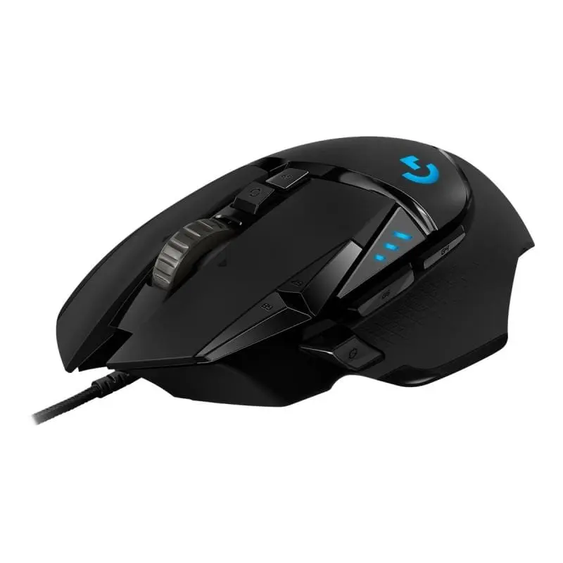 Mouse Gaming Logitech G502 HERO 910-005470 | Senzor HERO, DPI Ajustabil, USB, Butoane Programabile