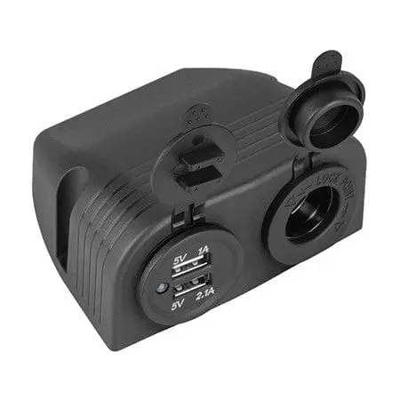 Mufa auto Peiying PY-CHR0005 | 24V, Roșu