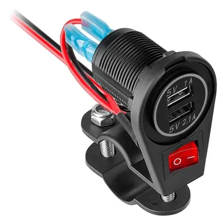 Mufa Auto Peiying PY-CHR0008 | 2x USB, 3100mA, Moto