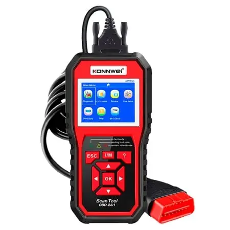 Multimetru Diagnoza Auto Konnwei KW850 | OBD2, Cod eroare, Display LCD