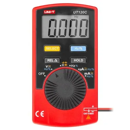 Multimetru Digital UNI-T UT120C | 600V, Auto Range, Non-Contact, Display LCD