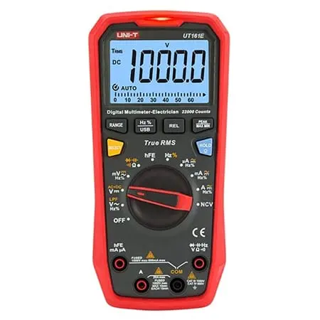 Multimetru Digital UNI-T UT161E | 10000 Counts, True RMS, Capacitate, Frecventa