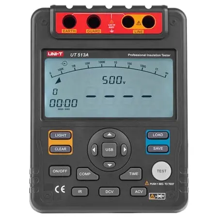 Multimetru Digital UNI-T UT513A | Rezistenta Izolatie, Tester