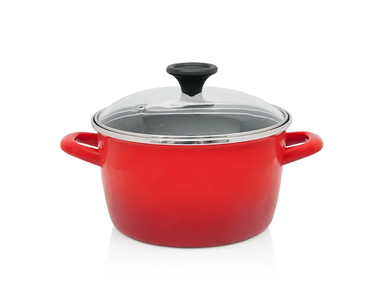 Oala Metalac '349195 | 3.5L, 20cm, Rosu