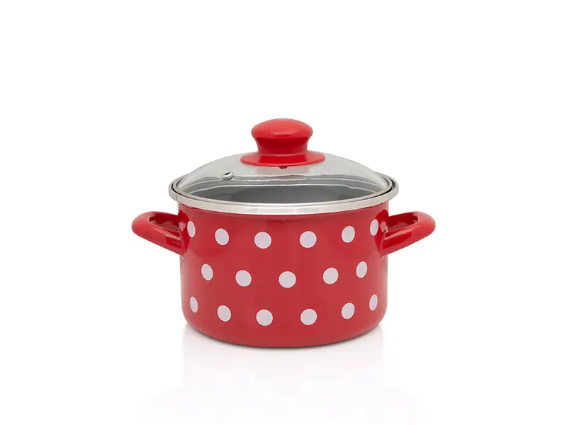 Oala Metalac '368862 | 1.5L, 14cm, Rosu