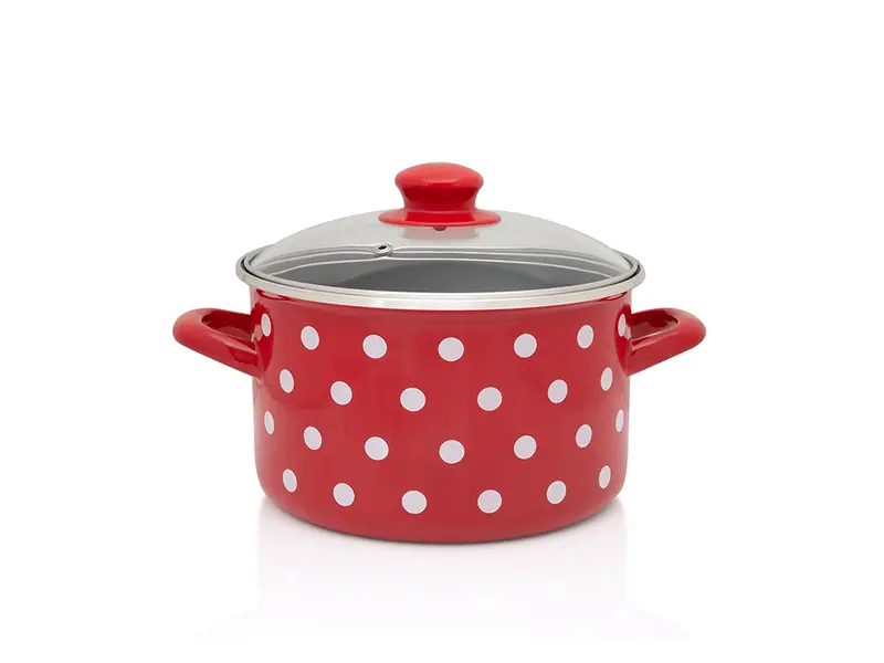 Oala Metalac '368888 | 3L, 18cm, Rosu