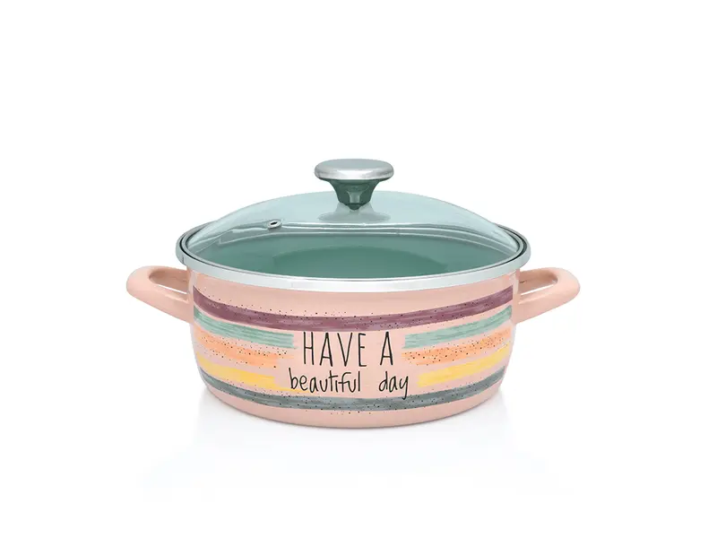 Oala Metalac '373030 | 3.5L, 22cm, Roz
