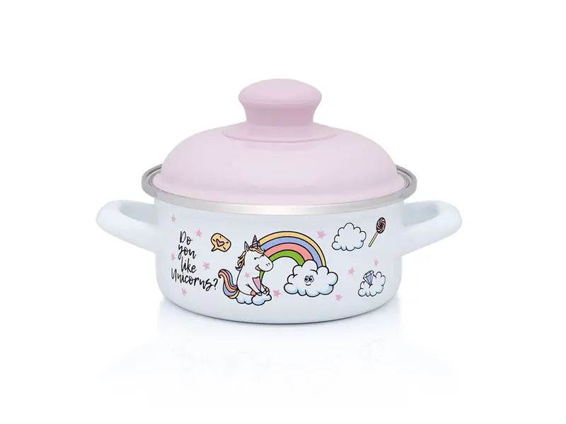 Oala Metalac '374566 | 1L, 14cm, Alb