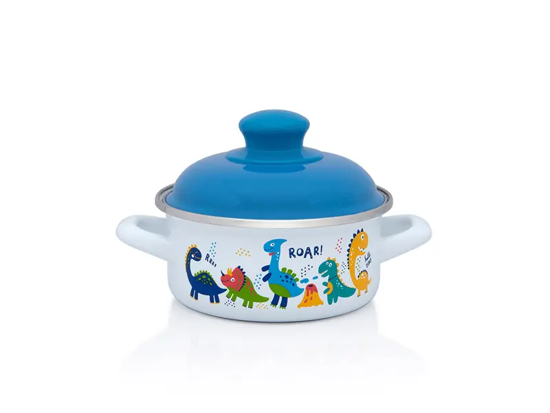 Oala Metalac '374567 | 1L, 14cm, Alb