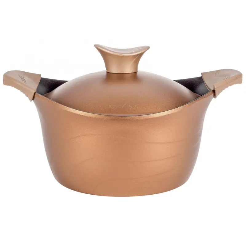 Oala NeoKlein CS30-Gold | 30cm, Cu Capac, Culoare Auriu