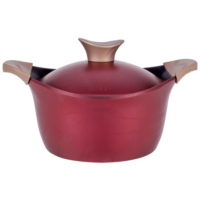 Oala NeoKlein CS32-Cherry | 32cm, Cu Capac, Culoare Cherry
