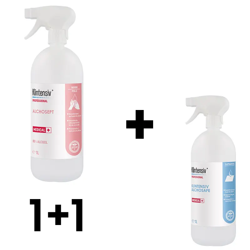 Pachet Alchosept 1L + Alchosafe 1L
