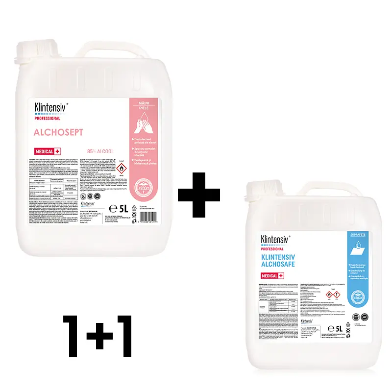 Pachet Alchosept 5L + Alchosafe 5L