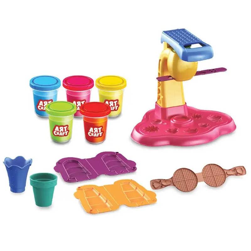Pasta Modelatoare Dede DEDE3489 | 280g, Tema Inghetata, Multicolor