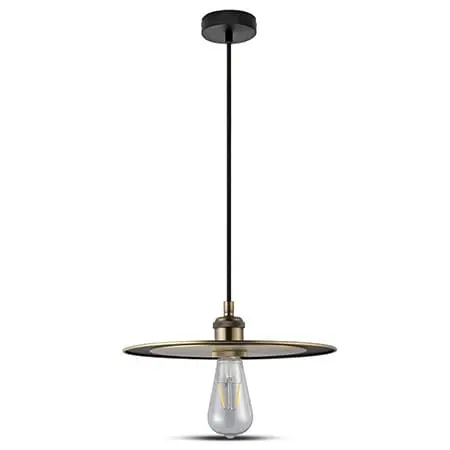 Pendul Tavan V-Tac SKU-3751 | Soclu E27, Roz Auriu