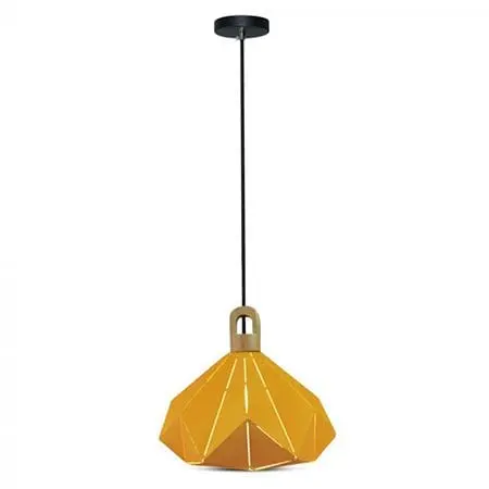 Pendul Tavan V-Tac SKU-3950 | E27, 32x27cm, Galben