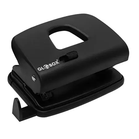 Perforator Globox B-PRF20C | 20 Coli, Negru