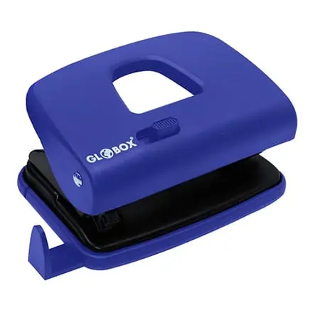 Perforator Globox B-PRF20CB | 20 Coli, Albastru