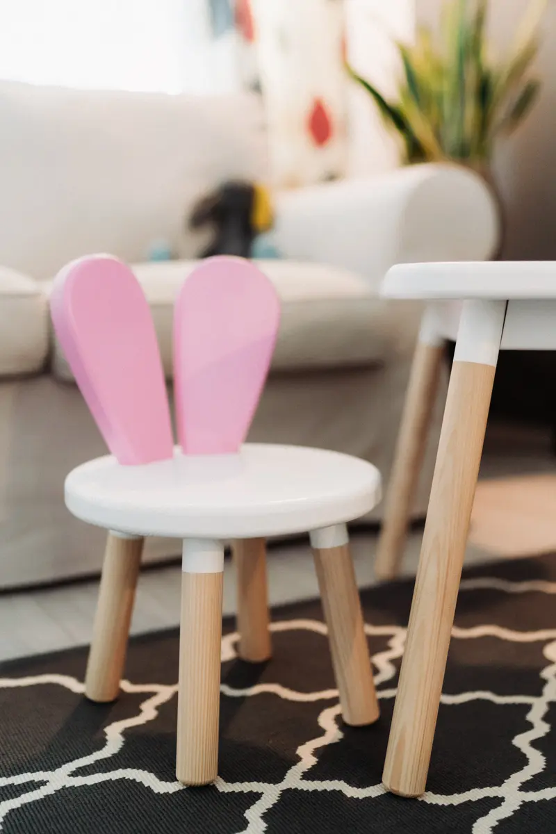 Pink Bunny - Set masa si scaun BBL-283