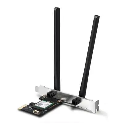 Placa de retea PCIe Mercusys MA80XE | Wi-Fi 6E, AXE3000, Bluetooth, WPA3