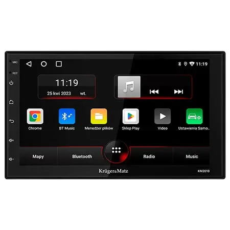 Player Auto Kruger&Matz KM2010 | 2 DIN, CarPlay, Android Auto