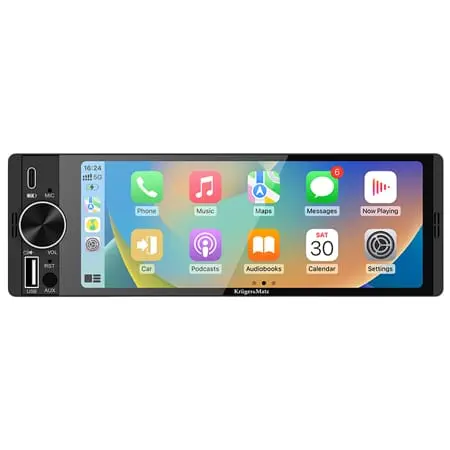 Player Auto Kruger&Matz KM2016 | 1 DIN, 4x60W, CarPlay, Android Auto