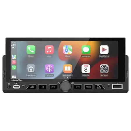 Player Auto Kruger&Matz KM2017 | 1 DIN, 4x60W, CarPlay, Android Auto