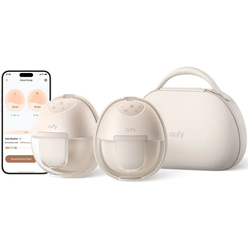 Pompa de san Eufy S1 Pro T8D04321 | Portabila, HeatFlow, Bej