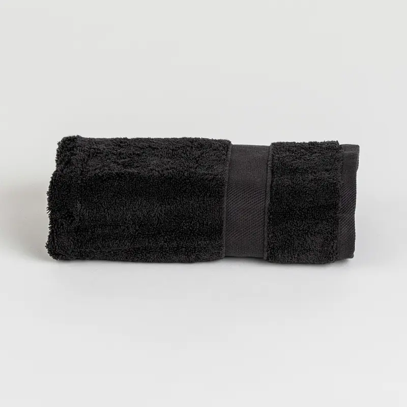 Prosop ALEXANDRIA bumbac egiptean NEGRU 50/80cm