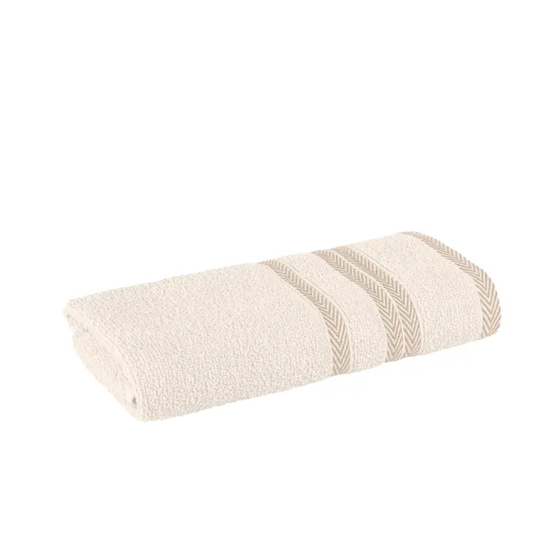 Prosop de baie CRYSTAL ECRU 50/80 cm bumbac 100%