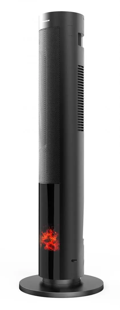 Radiator Ceramic Heinner HCH-LF2000BK | 2000W, Termostat, Negru