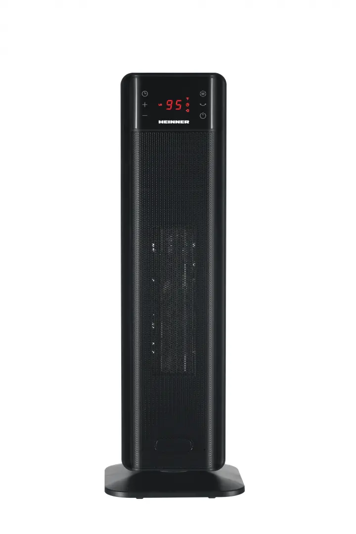 Radiator Ceramic Heinner HCHT-MD20BK | 2000W, Termostat Reglabil, Negru